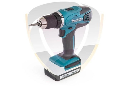 MAKITA DF457DWE Wkrętarka 18V +Osprzęt VERKE 246 el