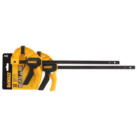 DEWALT DWHT0-83158 ZESTAW 2 SZT. ŚCISKÓW AUTOMATYCZNYCH 300X62 MM