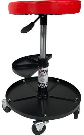 VERKE V83260 TABORET STOŁEK ROBOCZY SIEDZISKO OBROT KÓŁKA