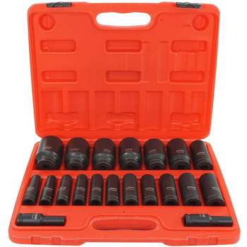 VERKE V39462 ZESTAW NASADEK UDAROWYCH 1/2" 10-32mm