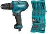 MAKITA HP0300 Wiertarko-Wkrętarka + OSPRZĘT 217 szt