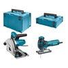 MAKITA MEU029J ZESTAW COMBO ZAGŁĘBIARKA SP6000J + WYRZYNARKA 4351FCTJ + SZYNA 1,5M + ADAPTER