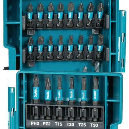 MAKITA B-66896 ZESTAW BITÓW WIERTEŁ NASADEK IMPACT BLACK 33pc