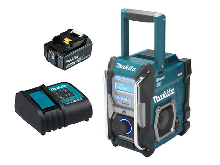 MAKITA MR004G RADIO DAB BLEUTOOTH XGT + 5Ah + ŁADOWARKA