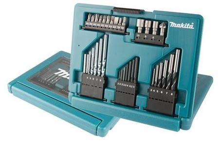 MAKITA DF457DWE Wiertarko Wkrętarka + OSPRZĘT 33 szt