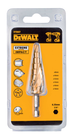 DEWALT DT5027 WIERTŁO STOPNIOWE HSS-G DO METALU 6-18MM