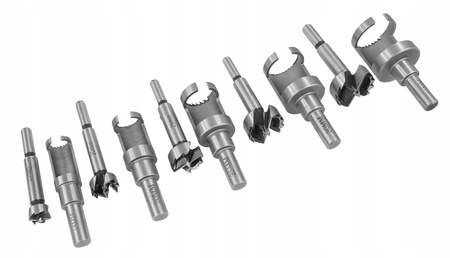 VERKE FLEKOWNIKI I SĘKOWNIKI DO DREWNA 15-35mm - ZESTAW 10 SZTUK