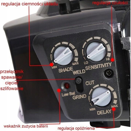 VERKE V75220 GOGLE OKULARY SPAWALNICZE SAMOŚCIEMNIAJĄCE