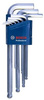 BOSCH ZESTAW KLUCZY HEX IMBUS 1,5-10mm - 9 SZTUK