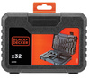BLACK DECKER BDCHD18BS32 WKRĘTARKA 2x1,5Ah OSPRZĘT