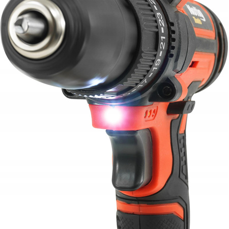 NOTIG N4340 WIERTARKO-WKRĘTARKA 12V 25Nm + 2x1,5Ah