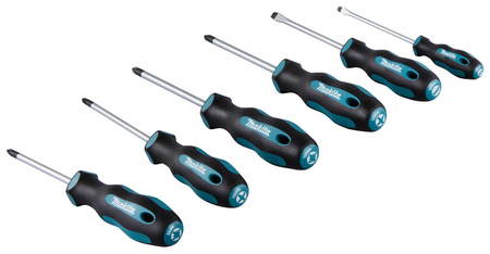 MAKITA E-10528 6-CZĘŚCIOWY ZESTAW WKRĘTAKÓW SL/PZ/PH