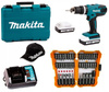 MAKITA HP457DWE Wiertarko Wkrętarka z udarem 18V + PREZENTY