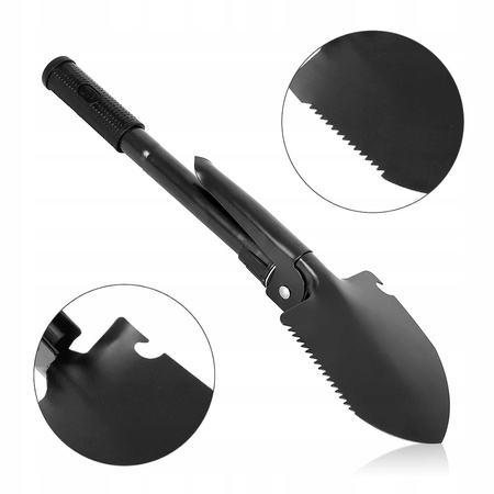 VERKE V86627 SAPERKA WOJSKOWA SKŁADANA, ŁOPATA, ŁOPATKA KEMPINGOWA