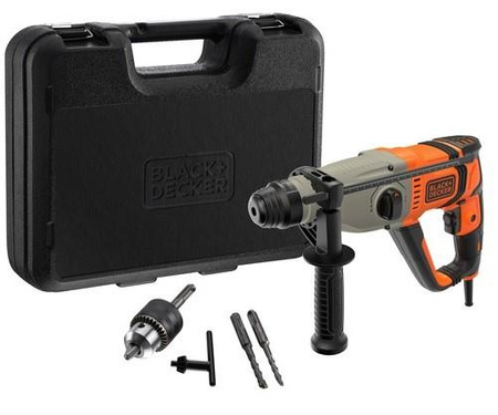 BLACK DECKER BEHS02K MŁOTOWIERTARKA SDS+ 800W 2,2J