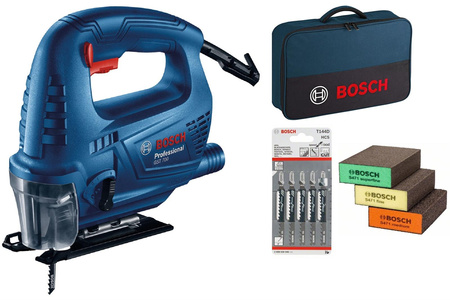 BOSCH GST 700 WYRZYNARKA 500W + 5 x BRZESZCZOT + GĄBKI