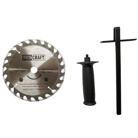 PROCRAFT KR1400 PILARKA TARCZOWA 1400W TARCZA 185 MM