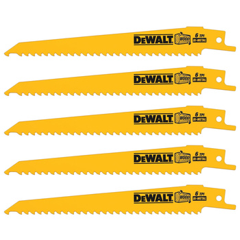 DeWALT DT2359 Brzeszczoty bimetalowe do drewna 5pc