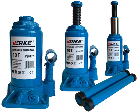 VERKE V80122 PODNOŚNIK HYDRAULICZNY SŁUPKOWY 10T