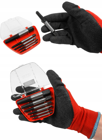 VERKE V86484 WYKRĘTAKI DO ZERWANYCH ŚRUB 6 SZT