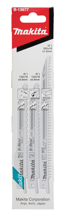 MAKITA B-13677 ZESTAW BRZESZCZOTÓW SUPER EXPRESS 3SZT