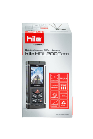 HILE PRO HI-L1008 DALMIERZ LASEROWY Z KAMERĄ 200M