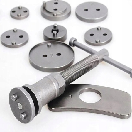 VERKE V86202 ZESTAW DO WYCISKANIA NAPRAWY COFANIA TŁOCZKÓW HAMULCOWYCH PRASKA KLUCZ 18el