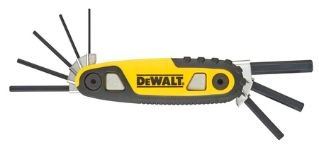 DeWALT DWHT0-70263 KLUCZE IMBUSOWE SKŁADANE 8w1