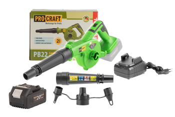 PROCRAFT PB22bb AKUMULATOROWY DMUCHAWA 20V 4Ah