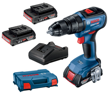 BOSCH GSB 18V-50 WKRĘTARKA BEZSZCZOTKOWA 18V 3x2Ah