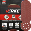 VERKE V44197 PAPIER ŚCIERNY ⌀180mm P180 - 10 szt