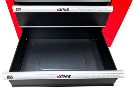 VERKE V33107 SZAFKA NARZĘDZIOWA 7+1 SZUFLAD + 250 NARZĘDZI