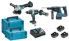 MAKITA DLX3157TJ ZESTAW ELEKTRONARZĘDZI + 3x5,0Ah