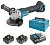 MAKITA DGA504RTJ SZLIFIERKA KĄTOWA 125mm + 2x5,0Ah