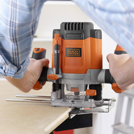 BLACK DECKER KW1200EKA FREZARKA GÓRNOWRZECIONOWA 1200W