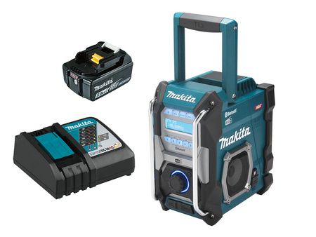 MAKITA MR004G RADIO DAB BLEUTOOTH XGT + 5Ah + ŁADOWARKA RC