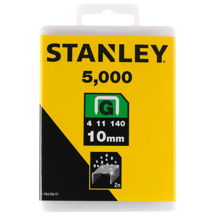 STANLEY 1-TRA706-5T 10MM ZSZYWKA TYPU G 4/11/140 HD 5,000SZT