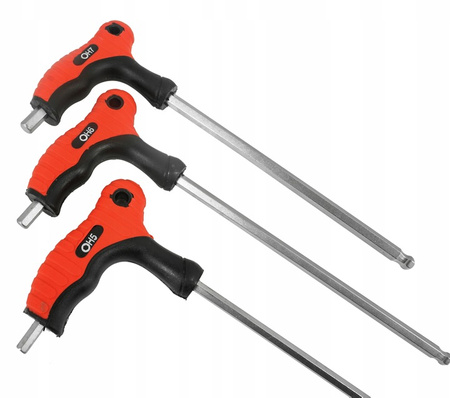 VERKE V86435 ZESTAW WKRĘTAKÓW IMBUSOWYCH "T" 11 el