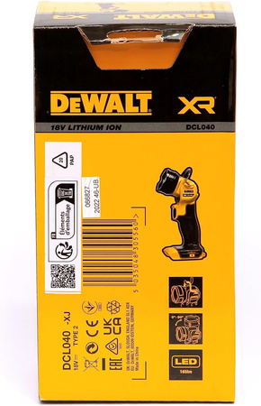 DeWALT DCL040 LAMPA LATARKA PRZEGUBOWA LED XR 18V