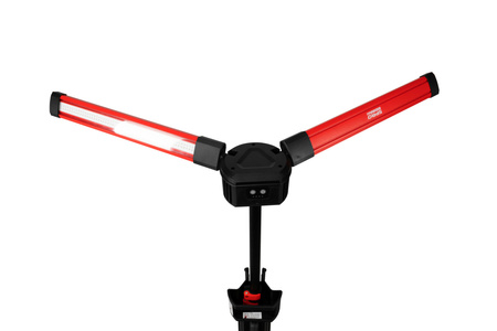 PRO LD633 Reflektor Led stojący, składany akumulator 10000lm 2x50W + POKROWIEC