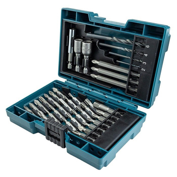 MAKITA B-54106 ZESTAW WIERTEŁ I BITÓW 38 szt.