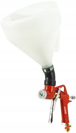 VERKE V81282 PISTOLET DO TYNKOWANIA KOLANKO 5 lit 3dysze