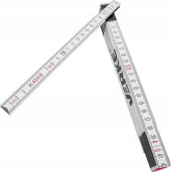 VERKE V06131 MIARA MIARKA DREWNIANA METRÓWKA SKŁADANA 2M