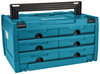 MAKITA P-84333 SKRZYNKA WALIZKA MAKPAC ORGANIZER Z SZUFLADAMI 3x2