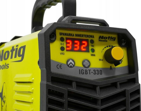 NOTIG N1301 SPAWARKA INWERTOROWA TIG 330A LCD MMA