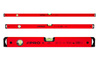 PRO PRO600 PRO-A1Z02 ZESTAW POZIOMNIC 3-01-01-A1-Z02 CZERWONA 50,100,150 CM