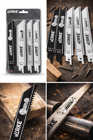 VERKE V86613 BRZESZCZOTY DO PIŁY SZABLASTEJ 152mm 12 sztuk