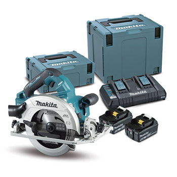 MAKITA DHS782PT2J PILARKA TARCZOWA 2x18V + 2,5,0Ah