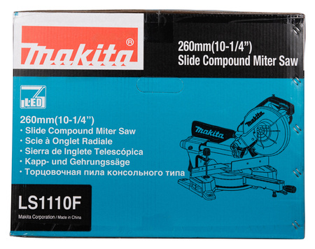 MAKITA LS1110F PILARKA STOŁOWA UKOŚNICA 1450 W • 260 mm • 4500 obr./min