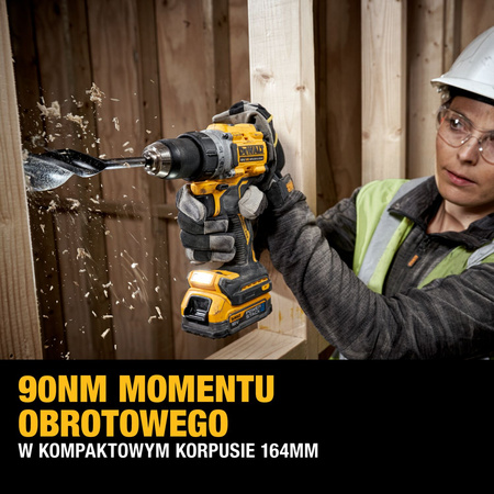 DeWALT DCK2051H2T WKRĘTARKA DCD800 + ZAKRĘTARKA DCF850 18V POWERSTACK 2x5Ah